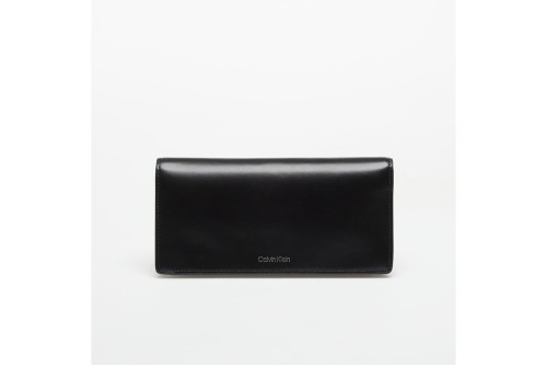 Calvin Klein Monogram Logo Emblem Leather Πορτοφόλι (LV04F1129G UB1)