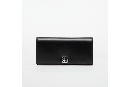 Calvin Klein Monogram Logo Emblem Leather Πορτοφόλι (LV04F1129G UB1)
