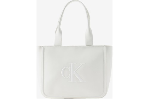 Calvin Klein Embossed Monogram Logo Τσάντα Tote (LV04F3218G 4LX)