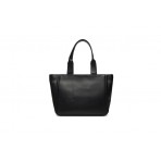 Calvin Klein Embossed Monogram Logo Τσάντα Shopper Μαύρη