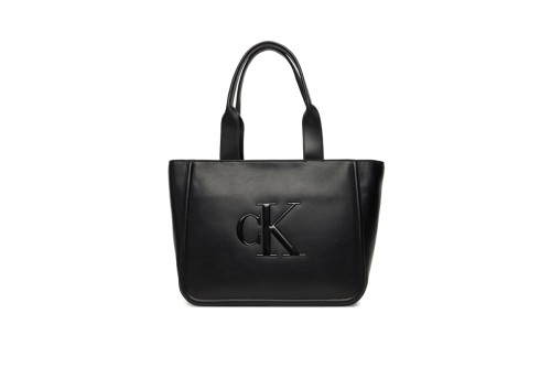 Calvin Klein Embossed Monogram Logo Τσάντα Tote (LV04F3218G UB1)