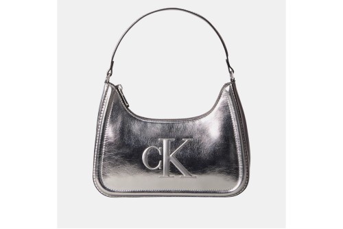 Calvin Klein Bold Monogram Metallic Τσάντα Ώμου - Χειρός (LV04F3332G 3JH)