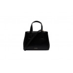 Calvin Klein Refined Mini Tote Γυναικεία Crossbody Τσάντα Tote - Χιαστί Μαύρη