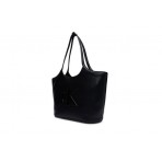 Calvin Klein Signature Monogram Laptop Γυναικεία Τσάντα Tote Μαύρη