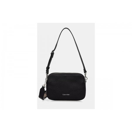 Calvin Klein 2 Strap Logo Τσαντάκι Χιαστί - Ώμου 