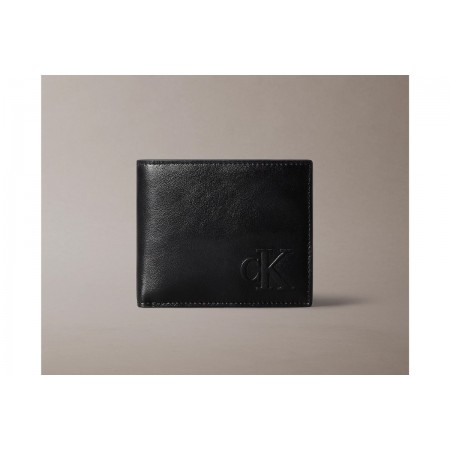 Calvin Klein Leather Rfid Billfold Πορτοφόλι 