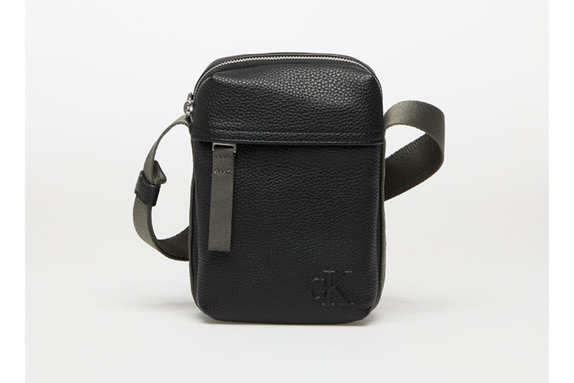 Calvin Klein Cargo Reporter Τσαντάκι Ώμου - Χιαστί Μαύρο