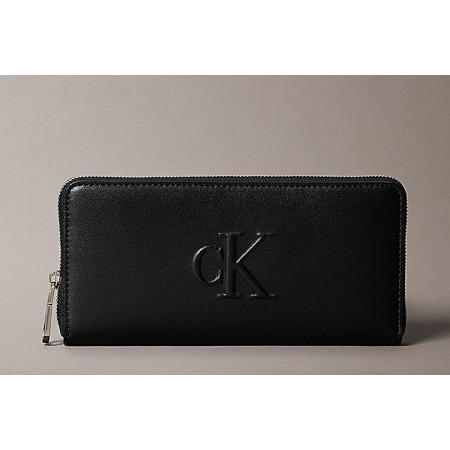 Calvin Klein Sculpted Zip Around Πορτοφόλι 