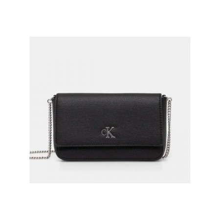 Calvin Klein Minimal Monogram Ew Flap Ph-Cb19 Τσαντάκι Χιαστί - Ώμου 