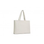 Calvin Klein Sculpted Slim Γυναικεία Τσάντα Shopper Εκρού