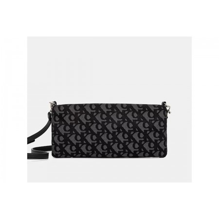 Calvin Klein Convertible Logo Jacquard Τσαντάκι Χιαστί - Ώμου 