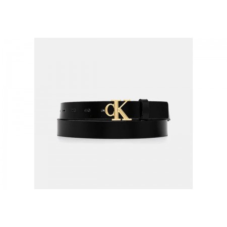 Calvin Klein Monogram Plaque Buckle Ζώνη Casual 