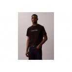 Calvin Klein Relaxed Logo Ανδρικό Κοντομάνικο T-Shirt Μαύρο