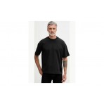 Calvin Klein Embossed Logo Ανδρικό Κοντομάνικο T-Shirt Μαύρο