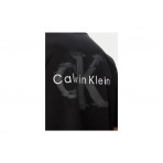 Calvin Klein Embossed Logo Ανδρικό Κοντομάνικο T-Shirt Μαύρο