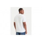 Calvin Klein Graphic Logo Ανδρικό Κοντομάνικο T-Shirt Λευκό