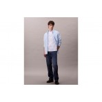 Calvin Klein Monogram Relaxed Fit Ανδρικό Κοντομάνικο T-Shirt Λευκό