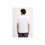 Calvin Klein Monogram Logo Ανδρικό Κοντομάνικο T-Shirt Λευκό