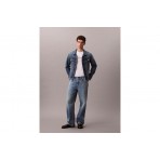 Calvin Klein Monogram Logo Ανδρικό Κοντομάνικο T-Shirt Λευκό