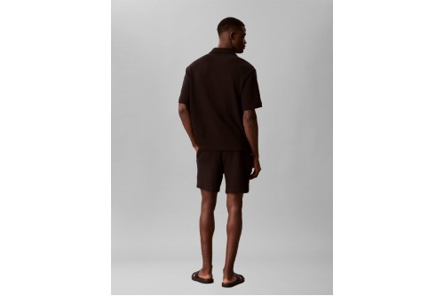 Calvin Klein Cotton Waffle Σορτς Αθλητικό Ανδρικό (LV04RC248G UB1)