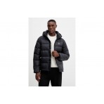 Calvin Klein Hooded Down Ανδρικό Μπουφάν Puffer Μαύρο