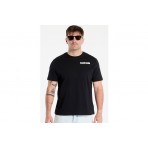 Calvin Klein Line 3 Ανδρικό Κοντομάνικο T-Shirt Μαύρο