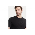 Calvin Klein Mono Graphic Ανδρικό Κοντομάνικο T-Shirt Μαύρο