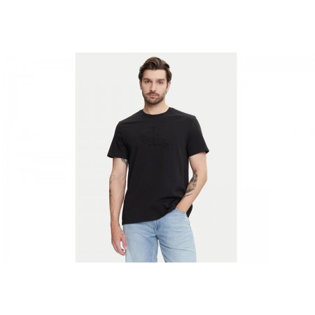 Calvin Klein Mono Graphic Ανδρικό Κοντομάνικο T-Shirt Μαύρο