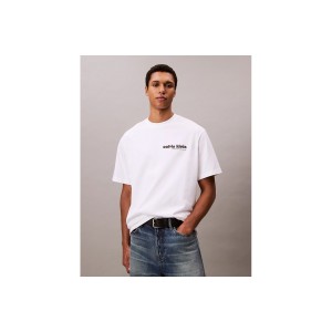 Calvin Klein Logo Relaxed T-Shirt Ανδρικό (LV04RC829G YAA)