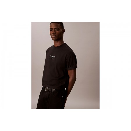 Calvin Klein Logo Graphic Ανδρικό Κοντομάνικο T-Shirt Μαύρο