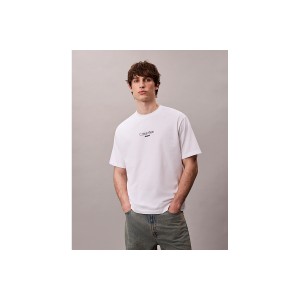 Calvin Klein Logo Graphic Relaxed Fit T-Shirt Ανδρικό (LV04RC851G YAA)