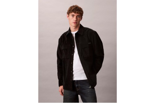 Calvin Klein Corduroy Relaxed Πουκάμισο Μακρυμάνικο Ανδρικό (LV04RD106G UB1)