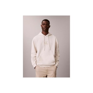 Calvin Klein Fleece Monogram Logo Patch Relaxed Hoodie Ανδρικό (LV04RD250G 67U)