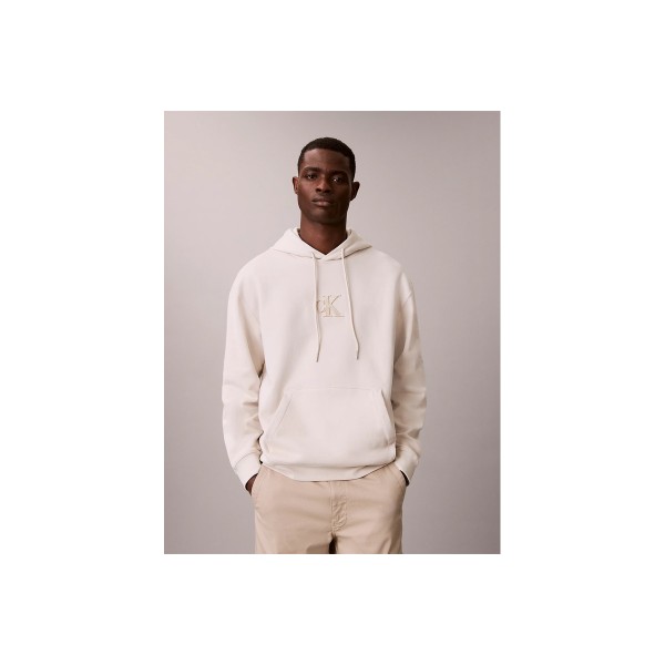 Calvin Klein Fleece Monogram Logo Patch Relaxed Hoodie Ανδρικό (LV04RD250G 67U)