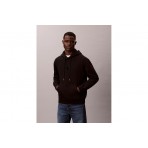 Calvin Klein Fleece Monogram Logo Patch Relaxed Hoodie Ανδρικό (LV04RD250G UB1)