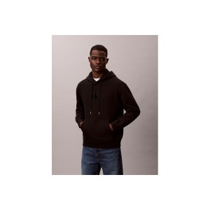 Calvin Klein Fleece Monogram Logo Patch Relaxed Hoodie Ανδρικό (LV04RD250G UB1)