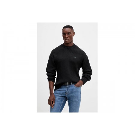 Calvin Klein Ανδρικό Πουλόβερ Μαύρο