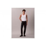 Calvin Klein Slim Tapered Ανδρικό Παντελόνι Τζιν Μπλε Σκούρο