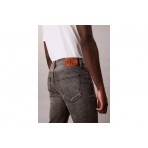 Calvin Klein Slim Tapered Ανδρικό Παντελόνι Τζιν Γκρι