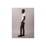 Calvin Klein Slim Tapered Ανδρικό Παντελόνι Τζιν Γκρι