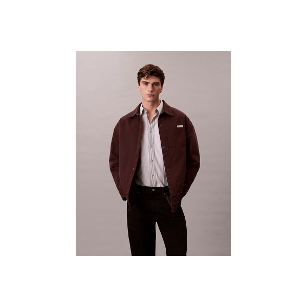 Calvin Klein 90S Denim Relaxed Τζιν Πουκάμισο Μακρυμάνικο Ανδρικό (LV04RD729G EO5)