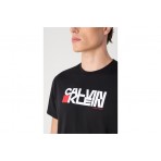 Calvin Klein Redbox Graphic Ανδρικό Κοντομάνικο T-Shirt Μαύρο