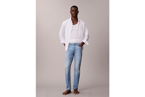 Calvin Klein Slim Tapered Παντελόνι Τζιν Ανδρικό (LV04RE780G 3N2)