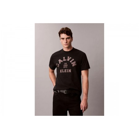 Calvin Klein Varsity Logo Graphic Relaxed T-Shirt Ανδρικό 