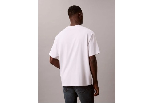 Calvin Klein Monologo Graphic Relaxed T-Shirt Ανδρικό (LV04RE815G YAF)