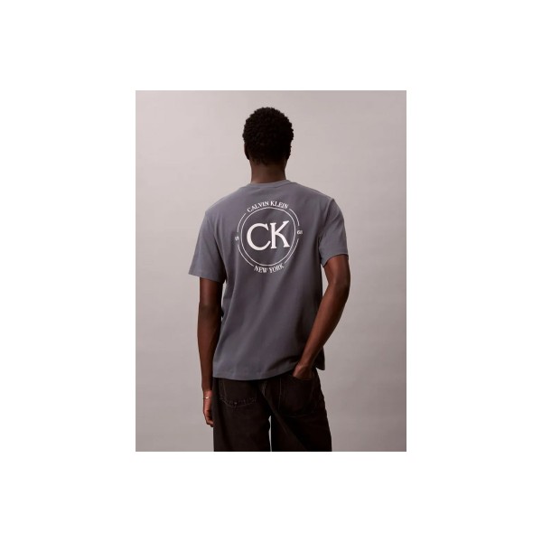 Calvin Klein Embroidered Logo T-Shirt Ανδρικό (LV04RE825G CKP)