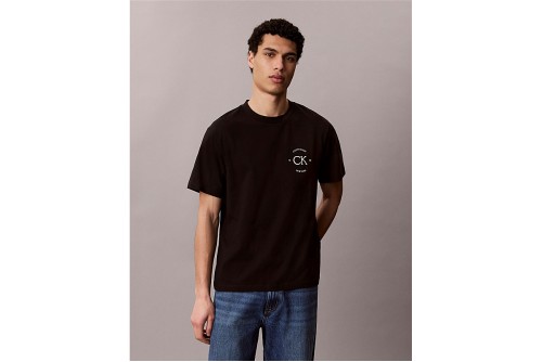 Calvin Klein Embroidered Logo T-Shirt Ανδρικό (LV04RE825G UB1)