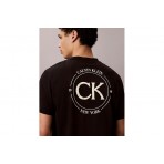 Calvin Klein Embroidered Logo T-Shirt Ανδρικό (LV04RE825G UB1)