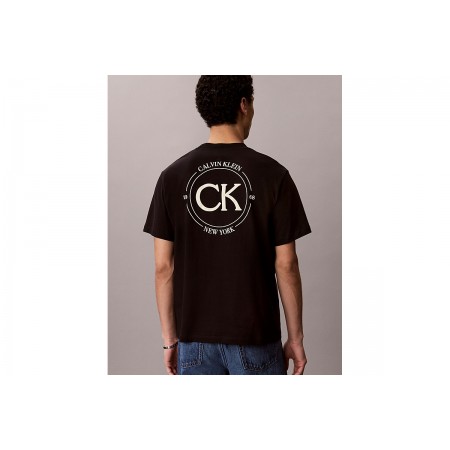 Calvin Klein Embroidered Logo T-Shirt Ανδρικό (LV04RE825G UB1)