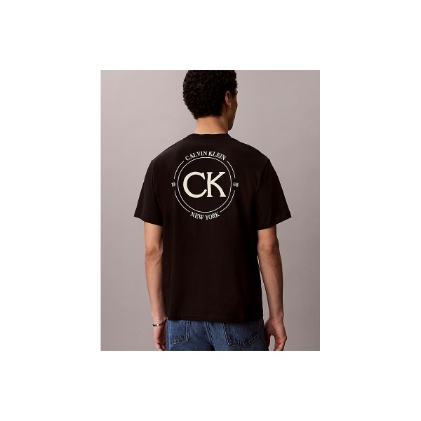 Calvin Klein Embroidered Logo T-Shirt Ανδρικό (LV04RE825G UB1)